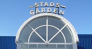 Ingång till Stadsgården från Råslätts centrum (östra ingången).