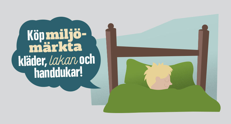illustration av person som sover.
