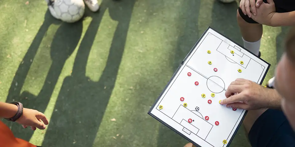 tränare i fotboll.