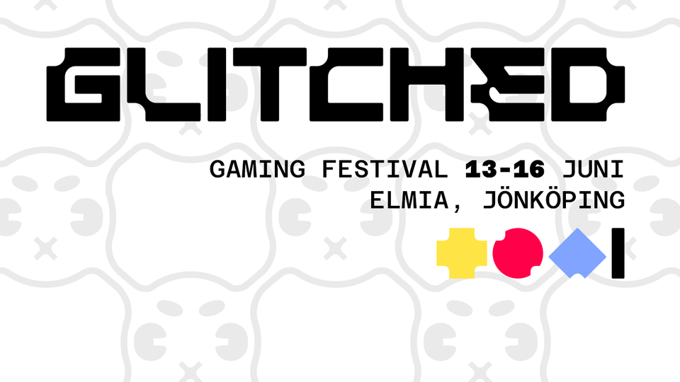 en tecknad bild med skriften Glitched
