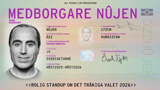 Passbild på en man.