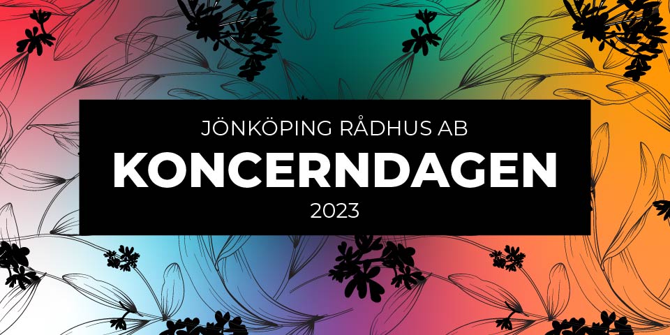 Bild på texten Rådhus AB, koncerndagen 2023