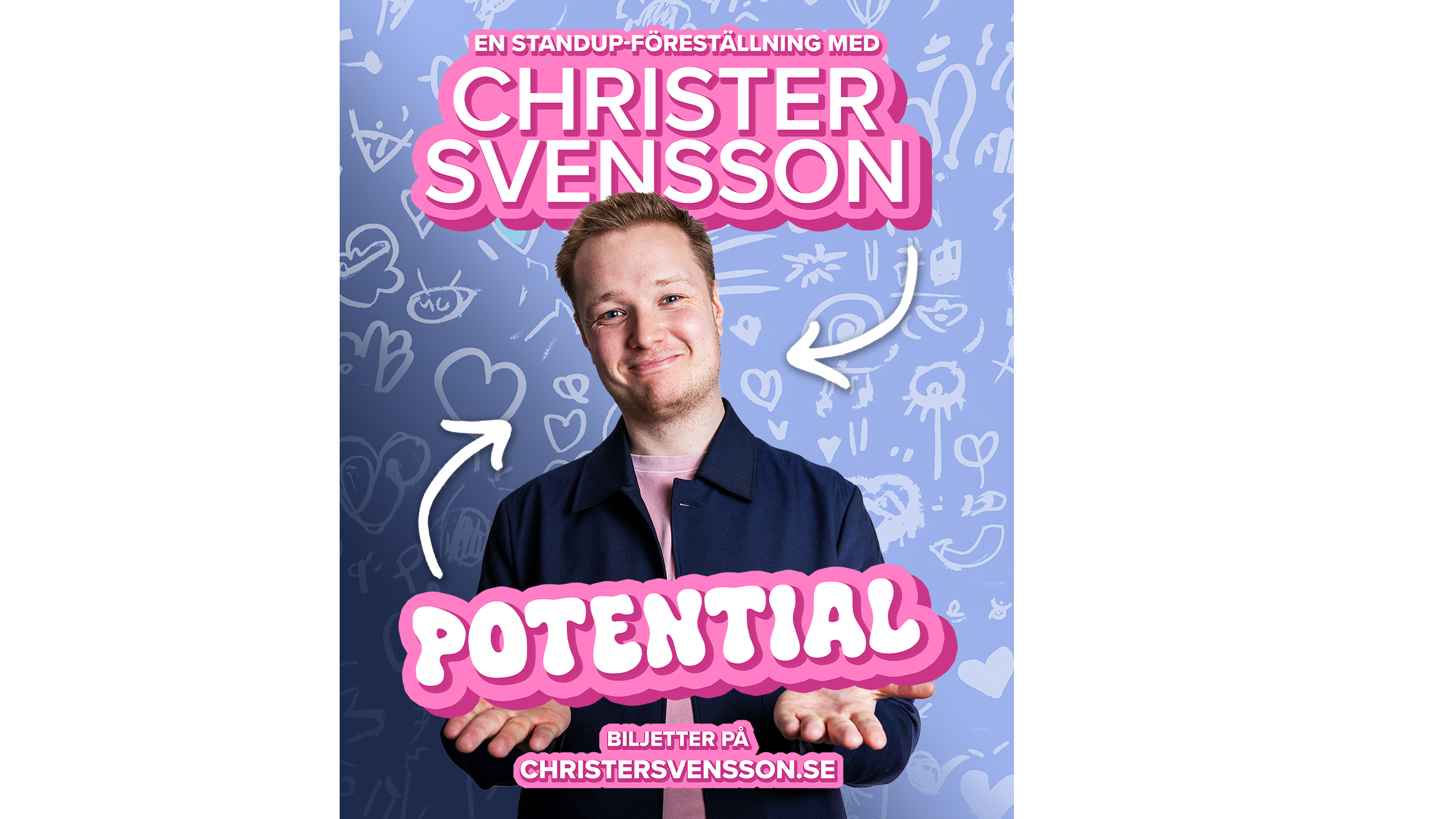 Affisch för standupföreställningen