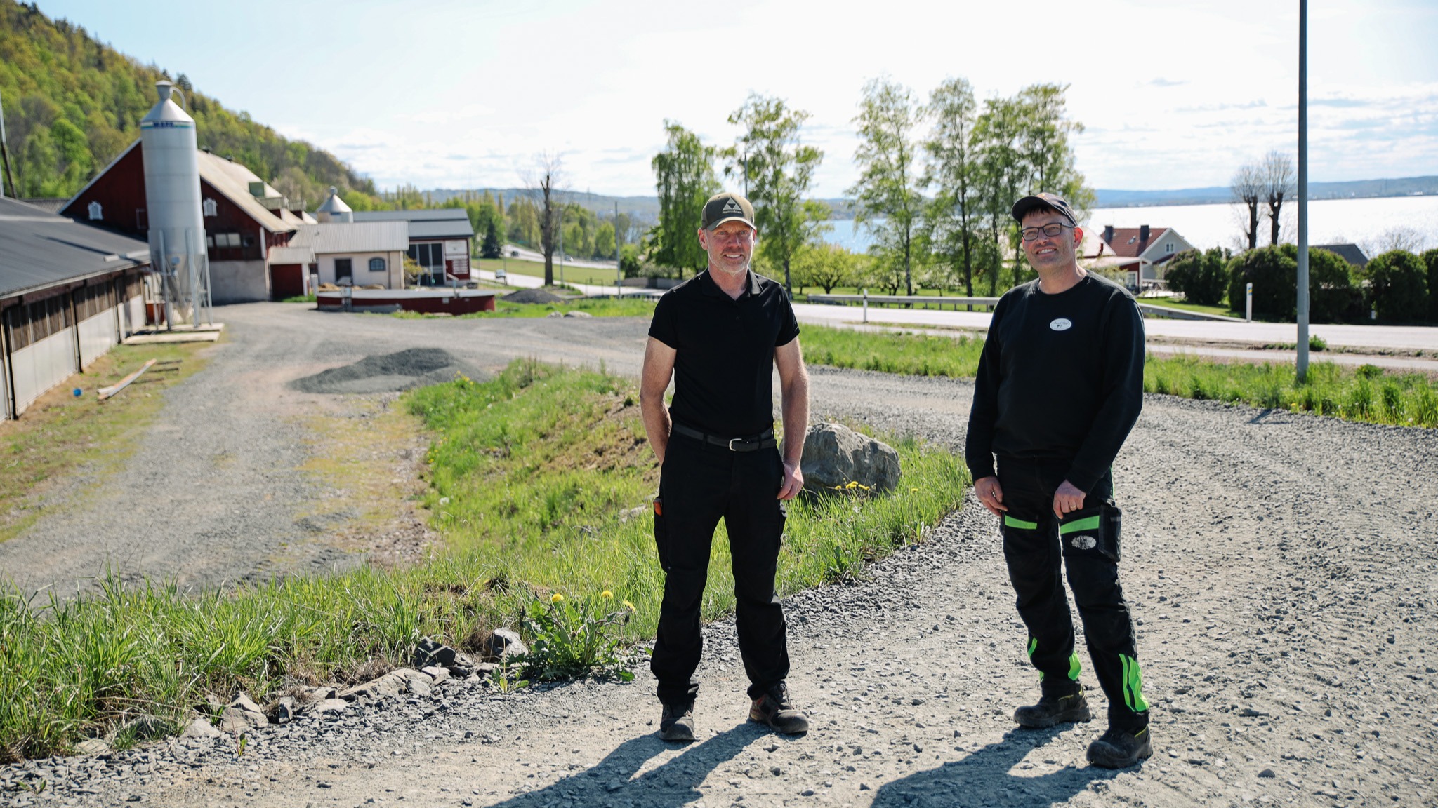 Lantbrukarna Lars Nilsson och Johan Nilsson