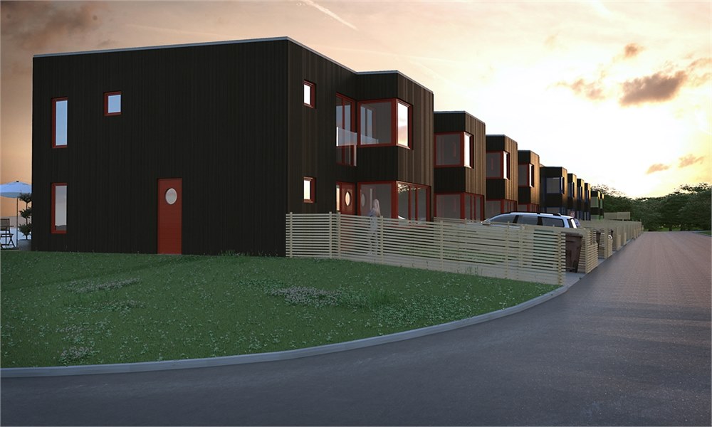 Illustrationsbild Ekhagen Jära (radhus).