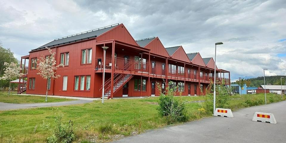 Befintlig byggnad. 