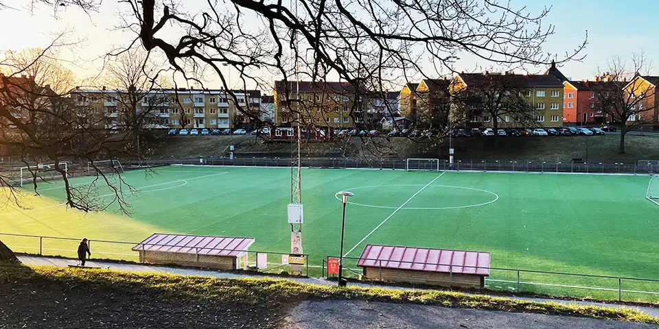Junebäcksvallen. 