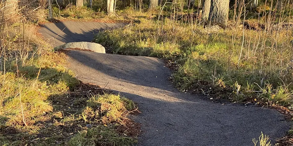 Pump trailbana i Botnaryd.