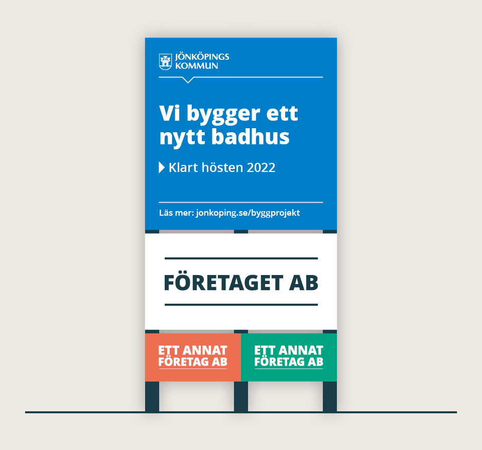 Exempel på bild vid skyltprojekt.