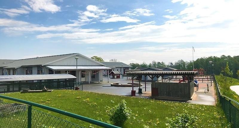 Samset förskola sedd utifrån.